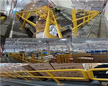 寧夏西安工廠庫房圍欄護(hù)欄廠家